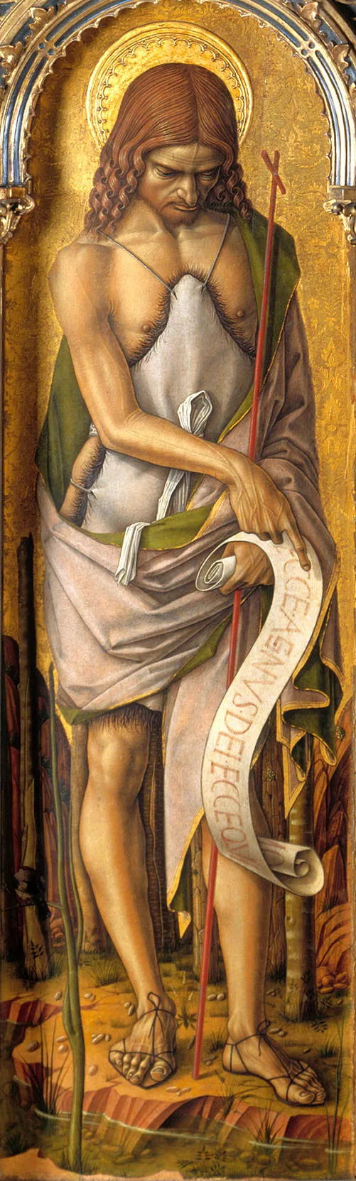 San Juan Bautista - Carlo Crivelli