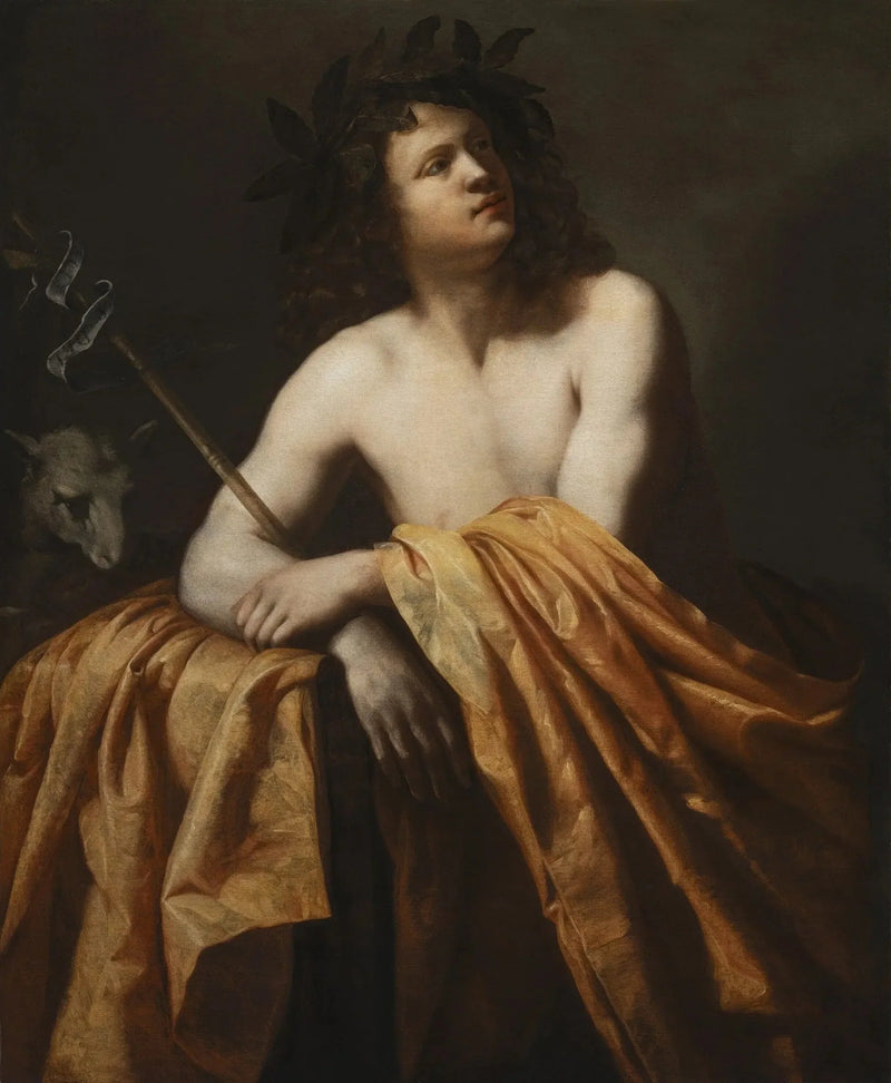 San Juan Bautista en el desierto - Artemisia Gentileschi