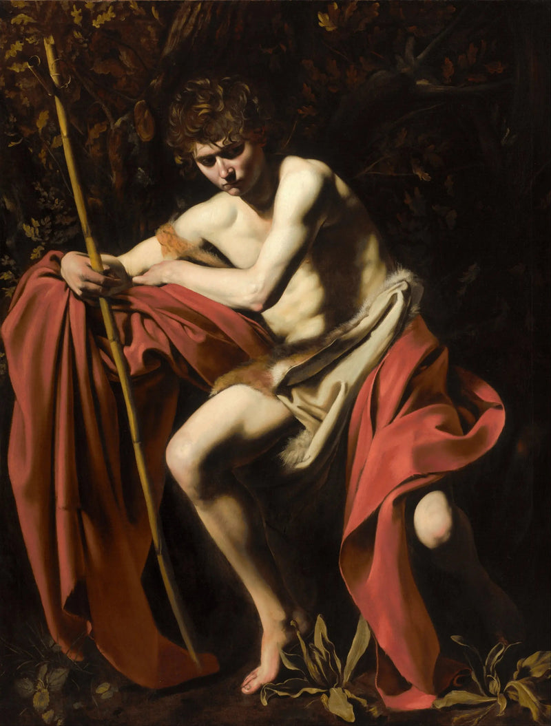 San Juan Bautista en el desierto - Caravaggio