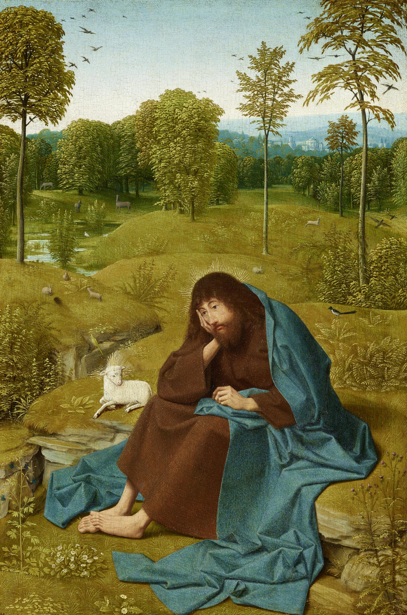 San Juan Bautista en el desierto - Geertgen tot Sint Jans