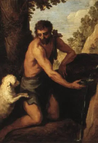 San Juan Bautista - David Teniers el Joven