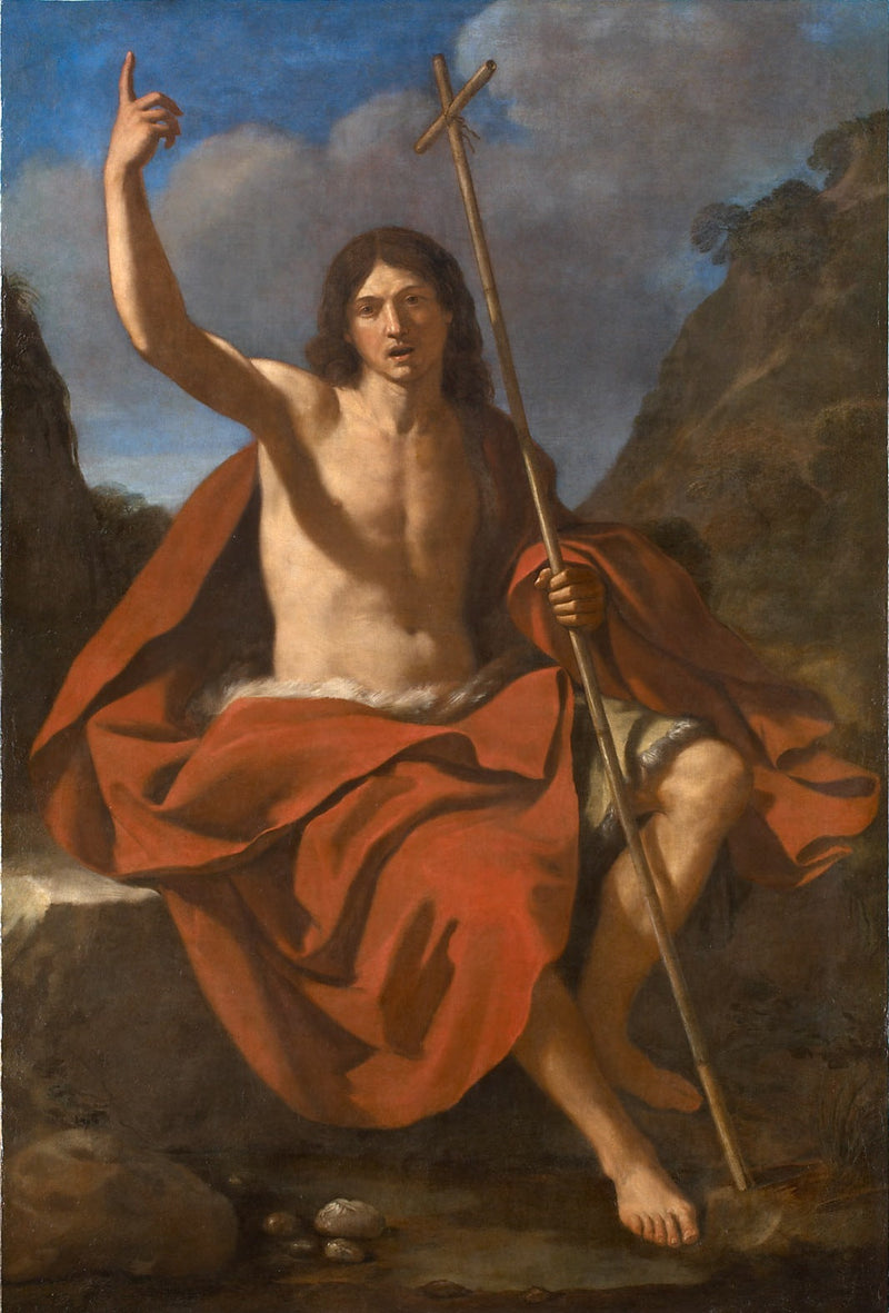 San Juan Bautista - Guercino
