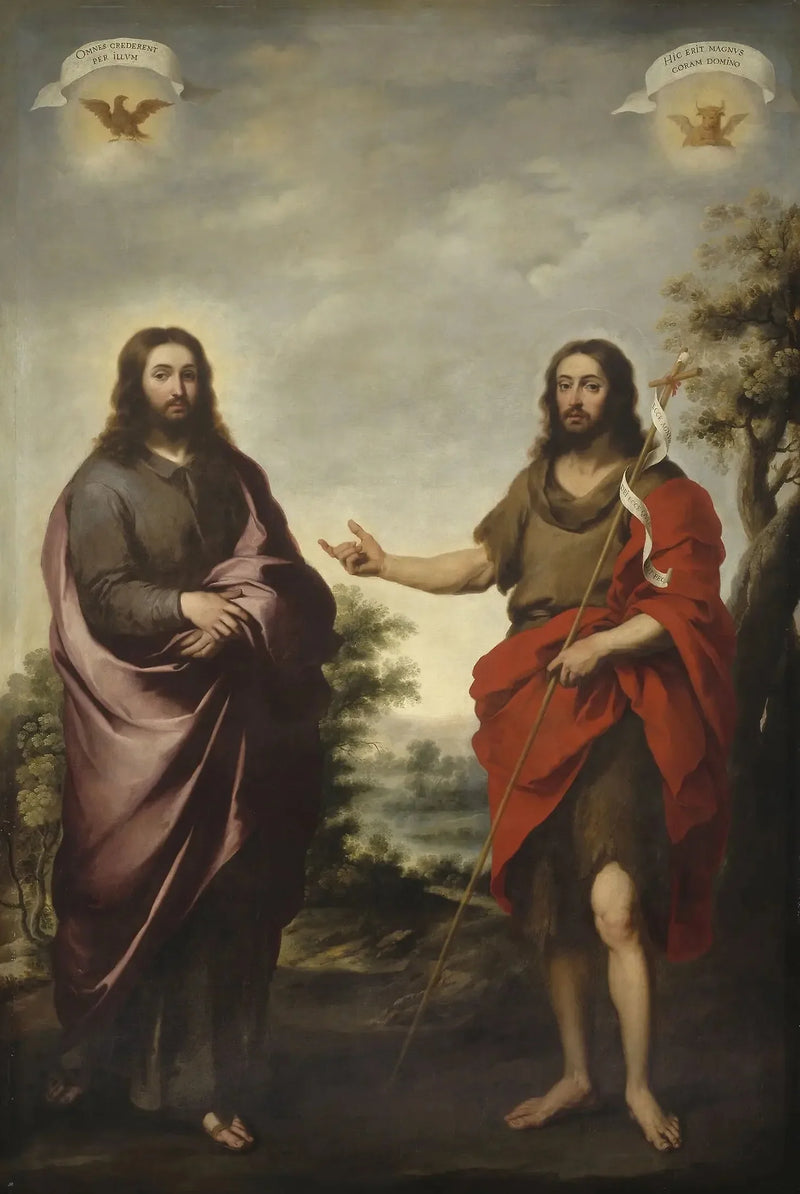 San Juan Bautista mostrando a Cristo - Bartolomé Esteban Murillo