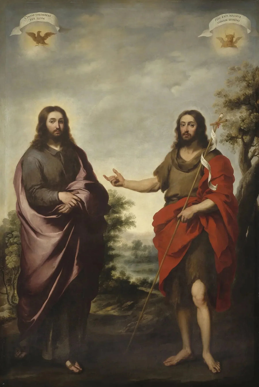 San Juan Bautista mostrando a Cristo - Bartolomé Esteban Murillo