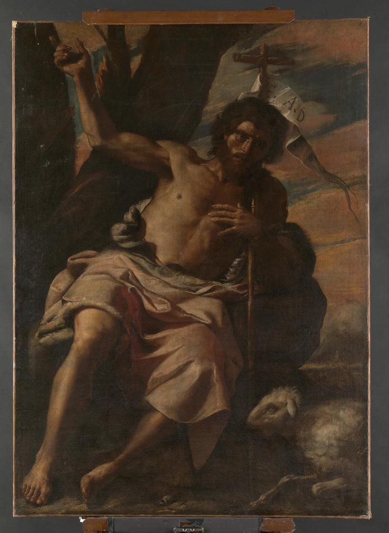 San Juan Bautista predicando - Mattia Preti