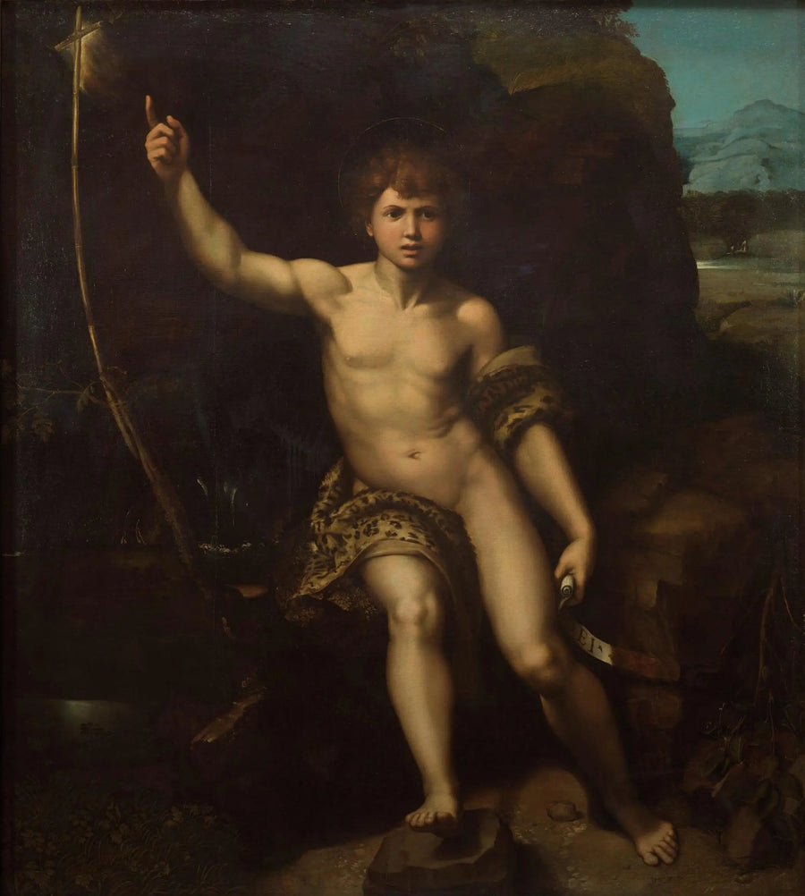 San Juan Bautista - Rafael Sanzio