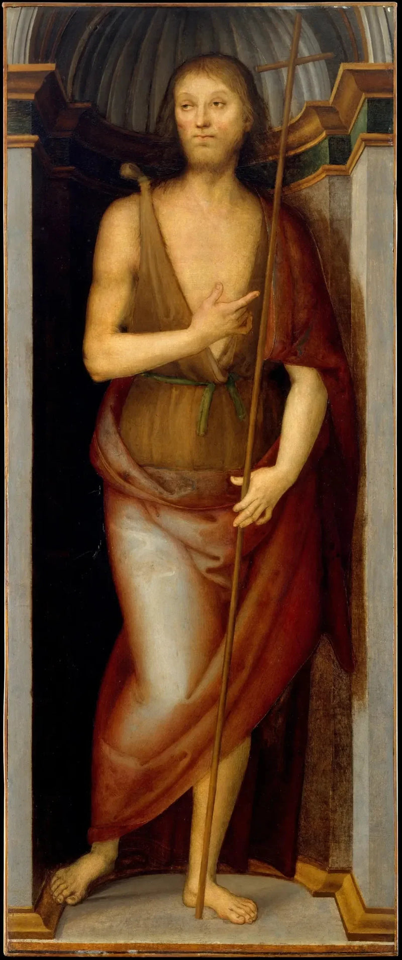 San Juan Bautista; Santa Lucía - Pietro Perugino