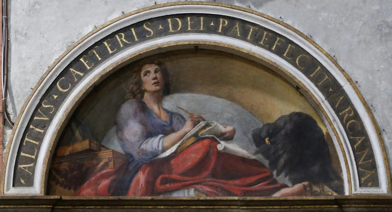 San Juan y la Águila - Antonio da Correggio