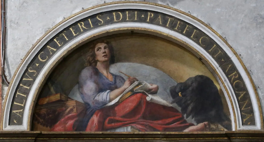 San Juan y la Águila - Antonio da Correggio