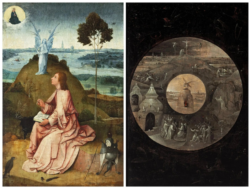 San Juan Evangelista en Patmos - Hieronymus Bosch