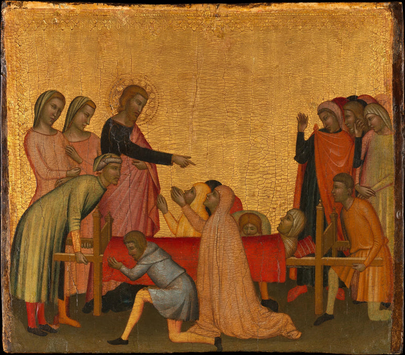 San Juan Evangelista resucita a Satheus - Francescuccio Ghissi