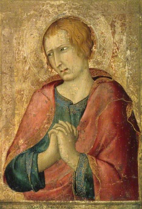 San Juan Evangelista - Simone Martini