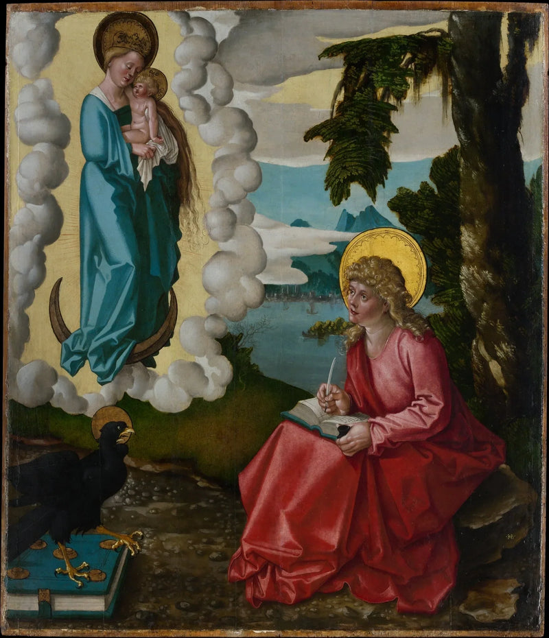 San Juan en la isla de Patmos - Hans Baldung Grien