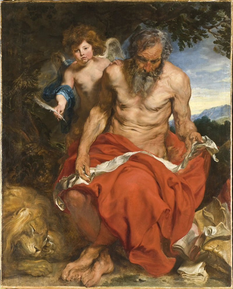 San Jerónimo - Antoine van Dyck