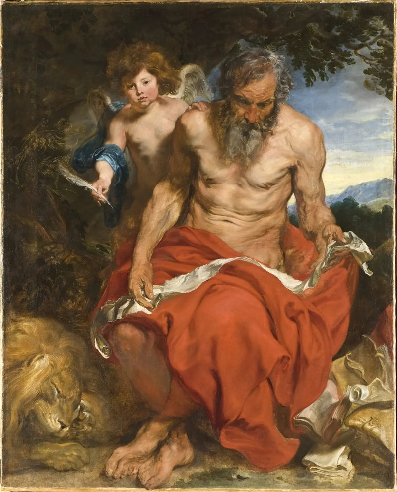 San Jerónimo - Antoine van Dyck