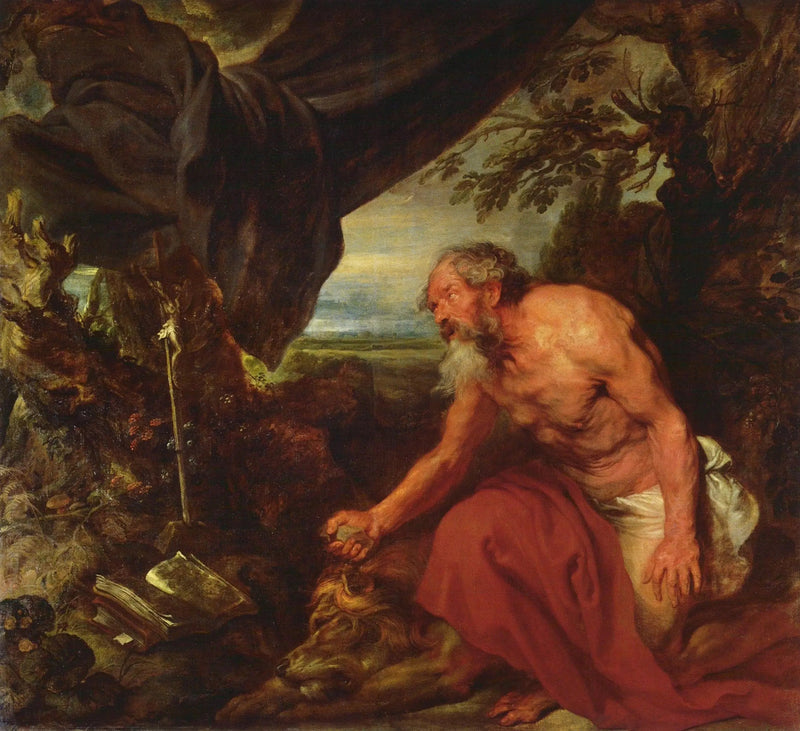 San Jerónimo - Antoine van Dyck