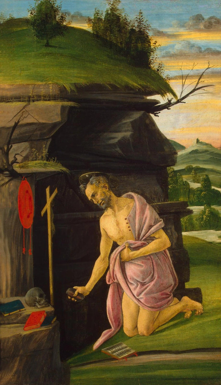 San Jerónimo penitente, hacia 1498-1505 - Sandro Botticelli