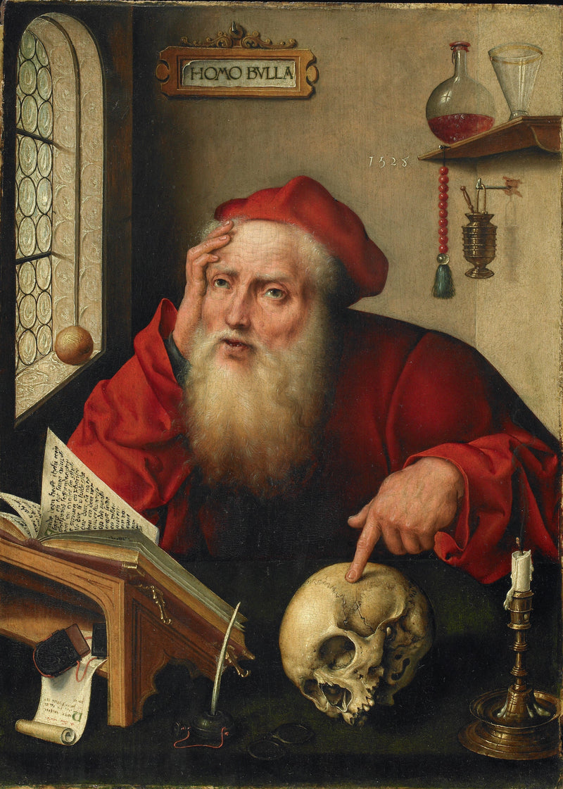 San Jerónimo en su estudio - Joos van Cleve