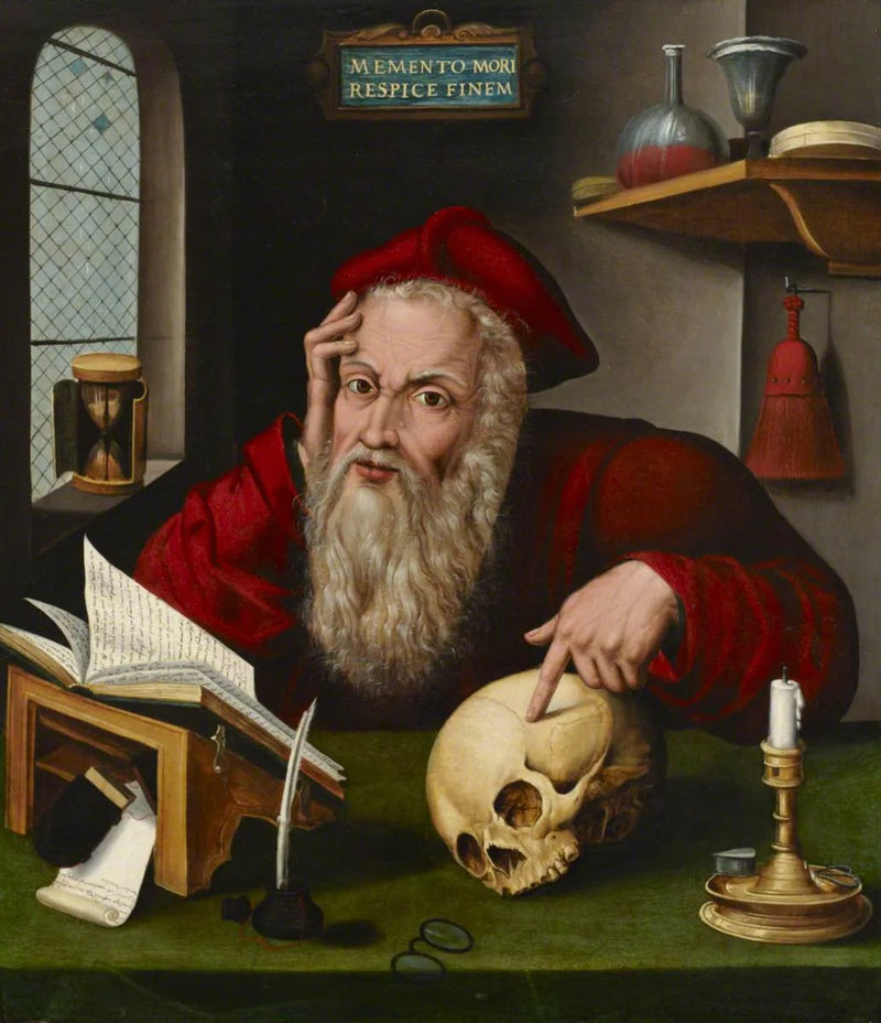 San Jerónimo en su estudio - Joos van Cleve