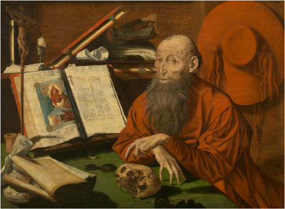 Saint Jérôme de Bethléem - Marinus van Reymerswale - Alpha Reproduction