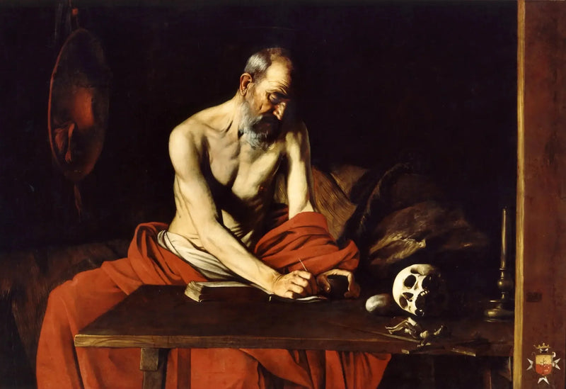 San Jerónimo escribiendo - Caravaggio
