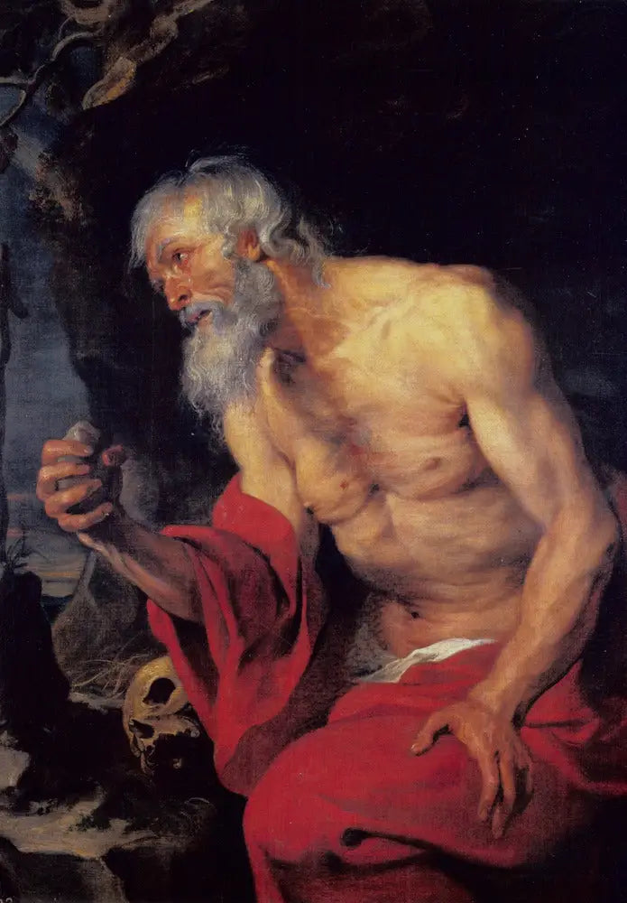 San Jerónimo en penitencia - Antoine van Dyck