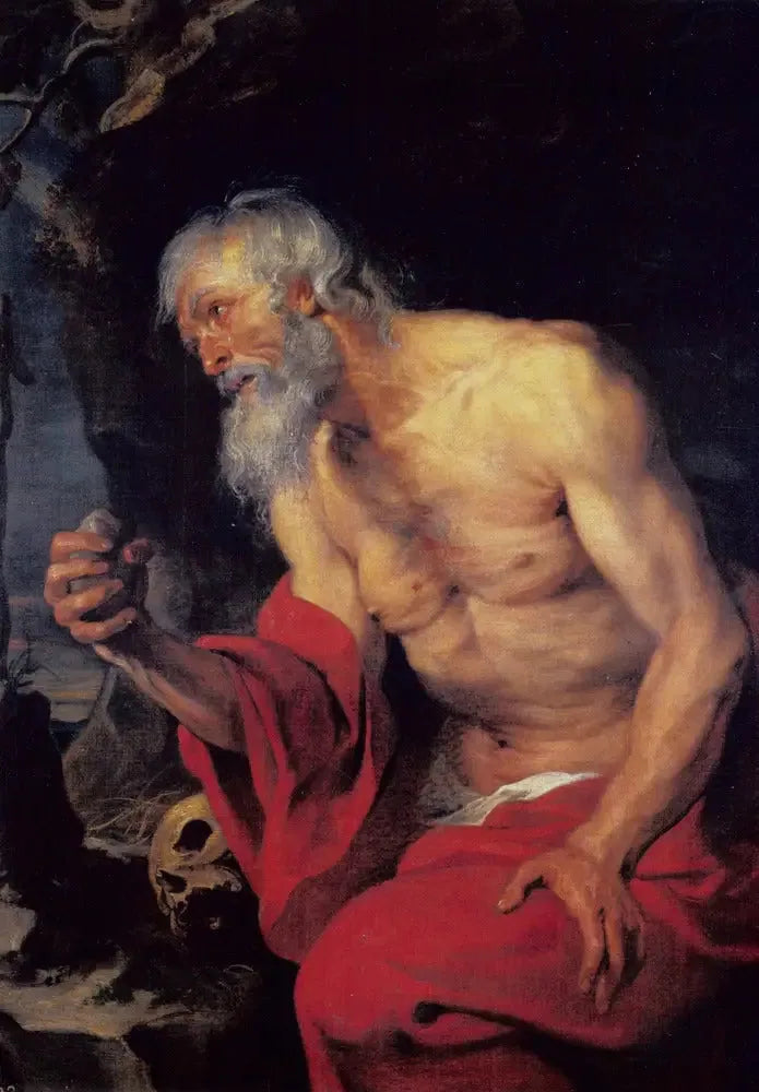 San Jerónimo en penitencia - Antoine van Dyck