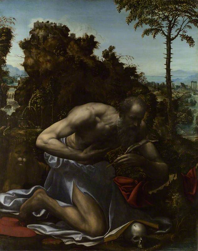 San Jerónimo en penitencia - Il Sodoma (Giovanni Antonio Bazzi)