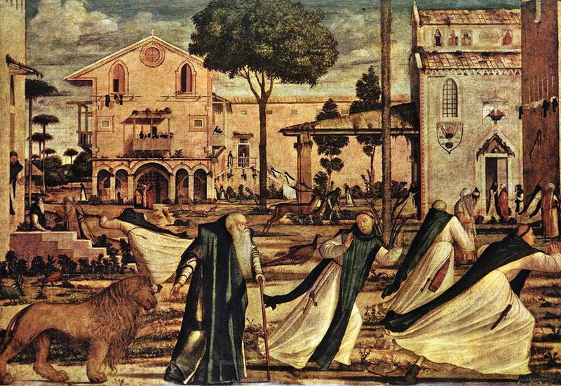 San Jerónimo y el León - Vittore Carpaccio