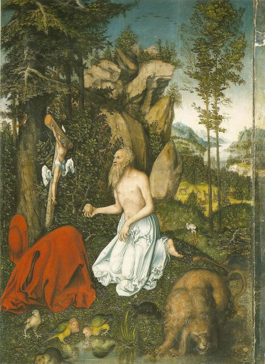 San Jerónimo - Lucas Cranach el Viejo