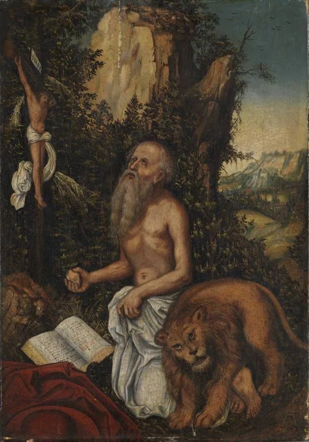 San Jerónimo - Lucas Cranach el Viejo