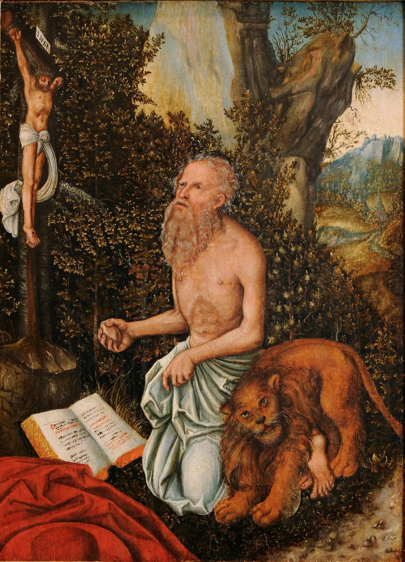 San Jerónimo - Lucas Cranach el Viejo
