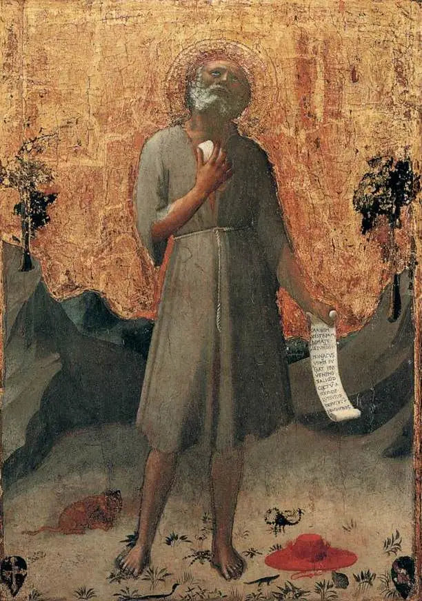 San Jerónimo penitente - Fra Angelico
