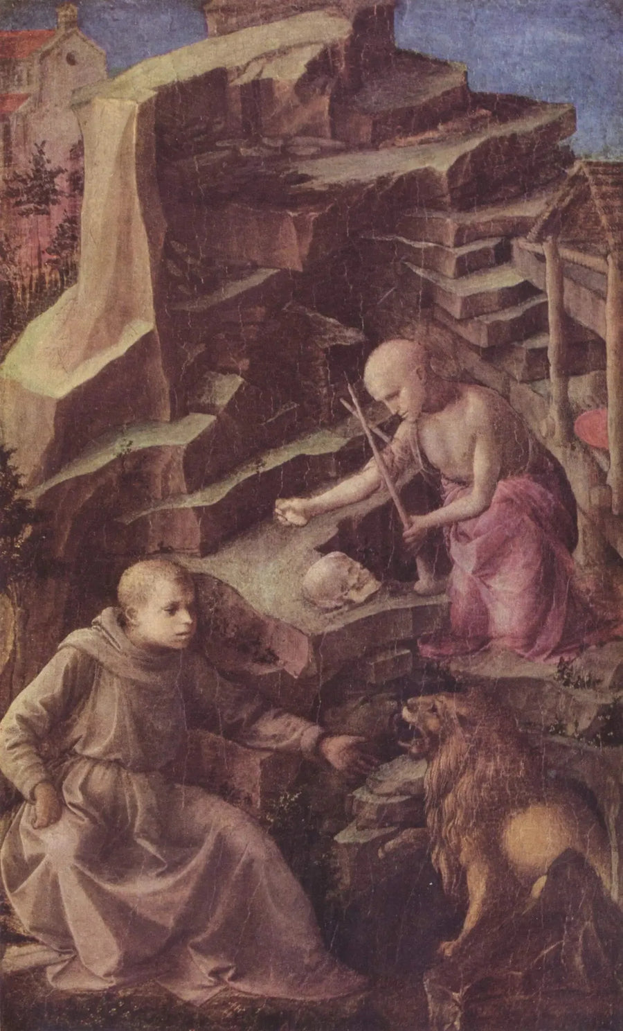 San Jerónimo Penitente - Fra Filippo Lippi