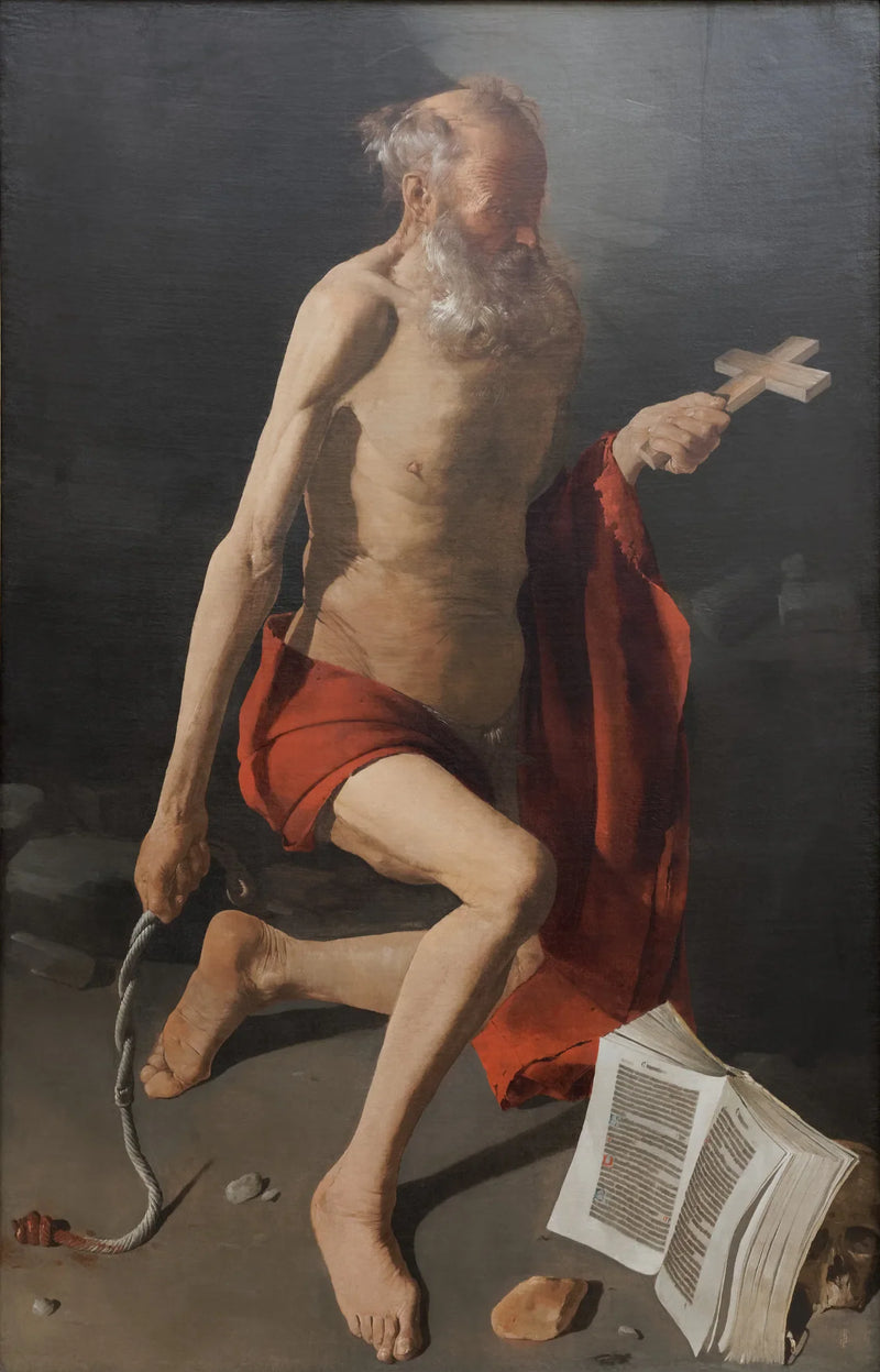 San Jerónimo penitente - Georges de La Tour