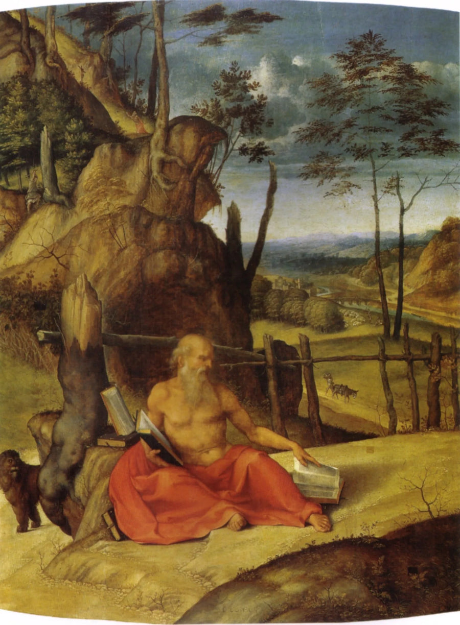 San Jerónimo penitente - Lorenzo Lotto