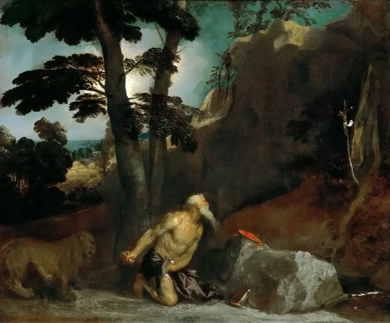 San Jerónimo Penitente - Titian