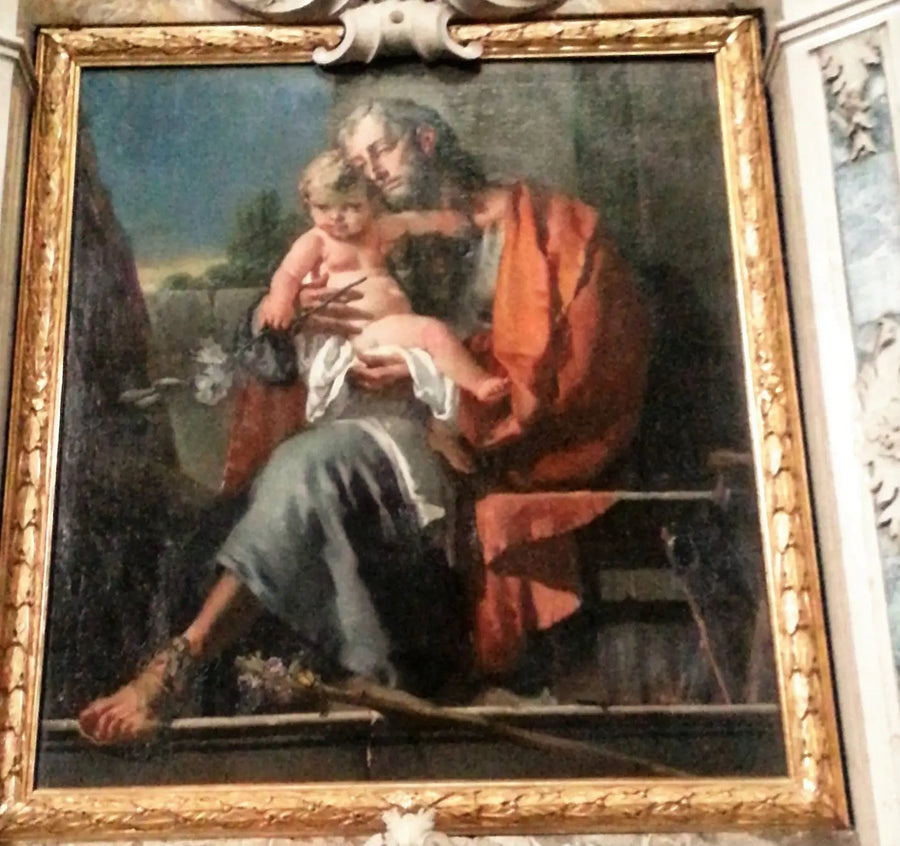 San José con el Niño - Giovanni Battista Tiepolo
