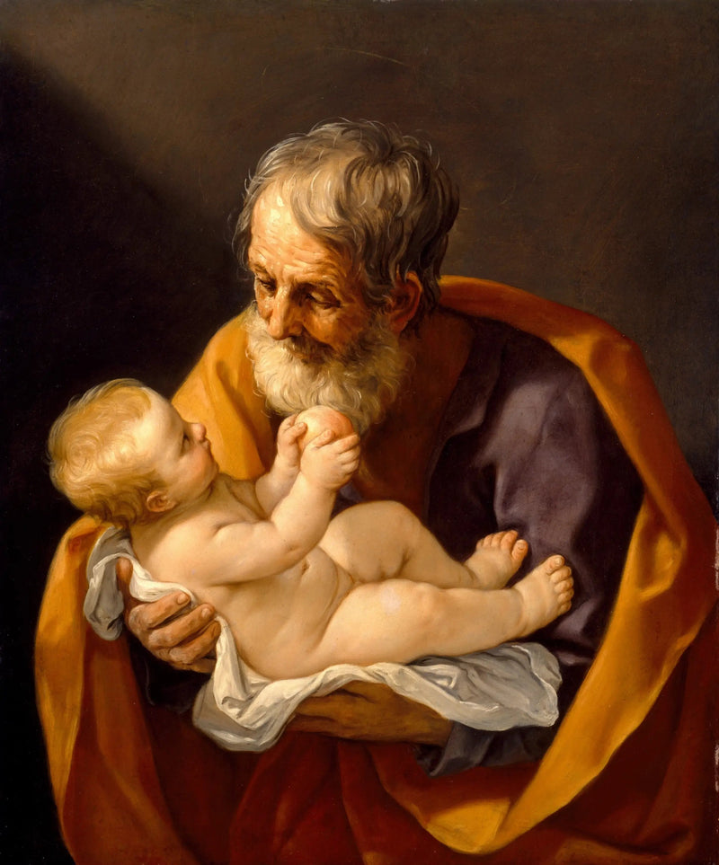 San José y el Niño Jesús - Guido Reni