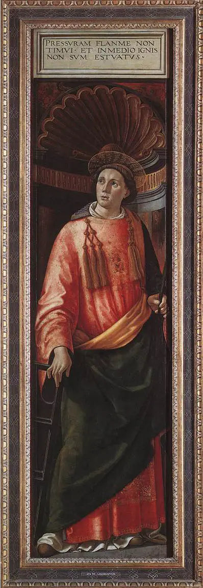 Saint-Laurent - Domenico Ghirlandaio image 1 reproduction de peinture à l’huile