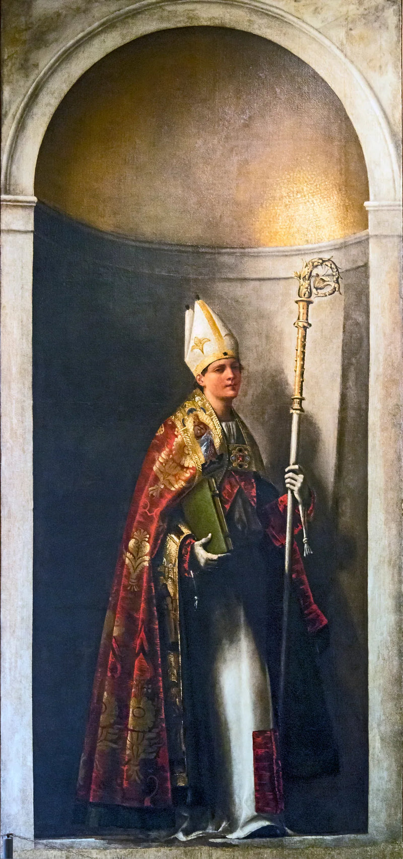 San Luis de Toulouse - Sebastiano del Piombo