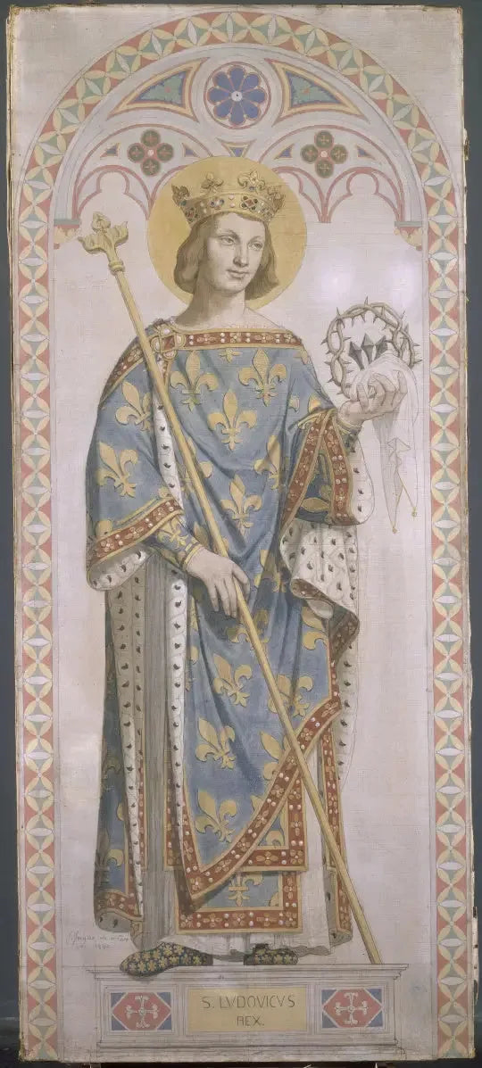 San Luis, rey de Francia - Jean-Auguste-Dominique Ingres