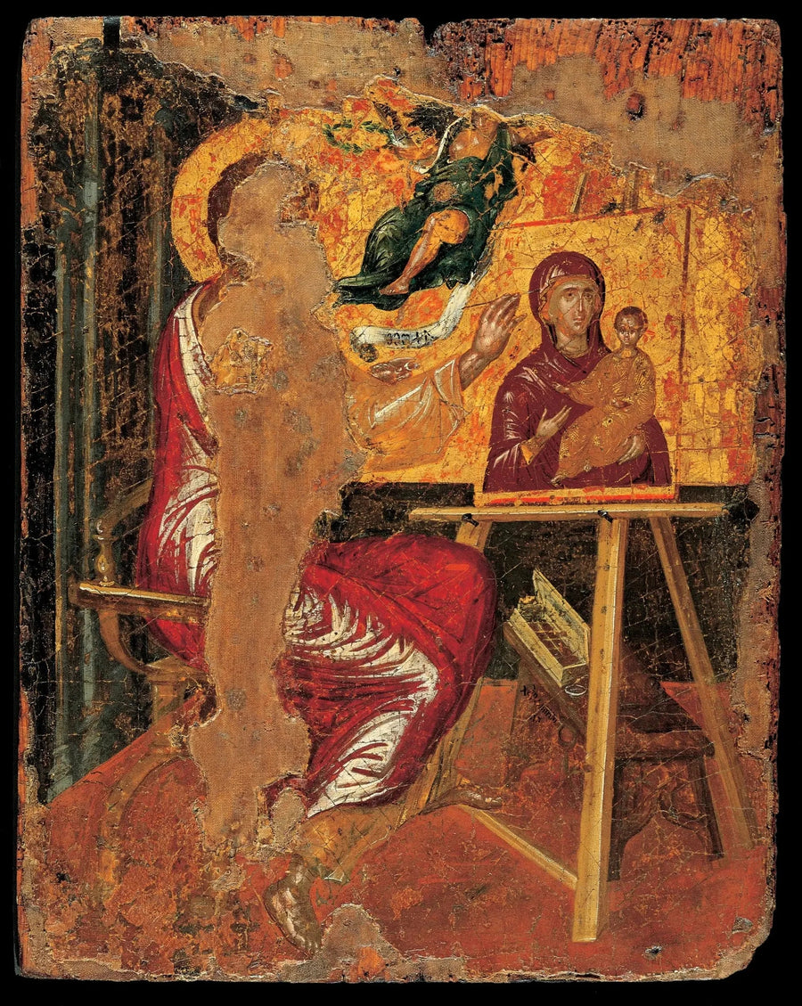 San Lucas pintando a la Virgen - El Greco
