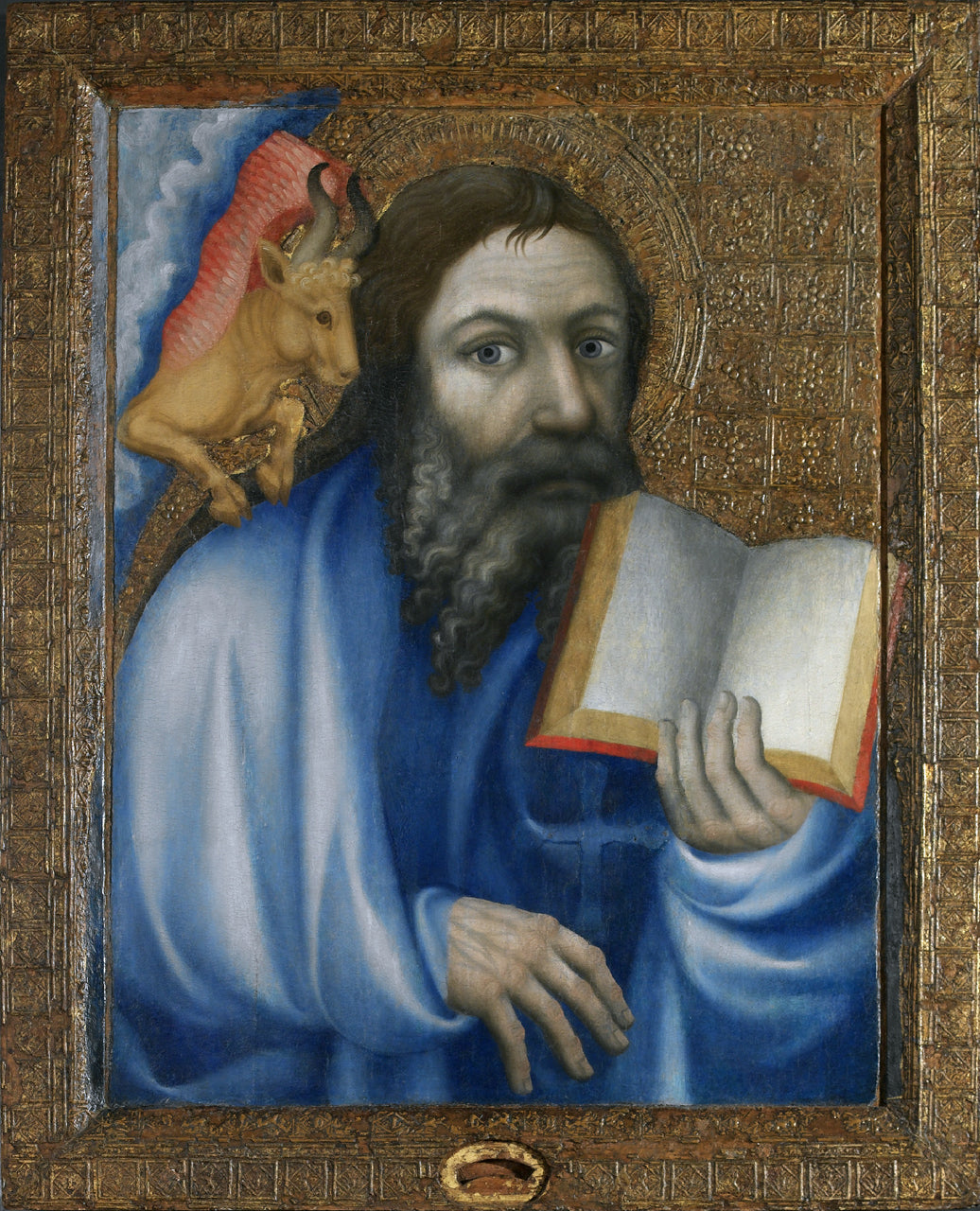 Saint Luc - Theodoric of Prague image 1 copie peinte à la main à l’huile