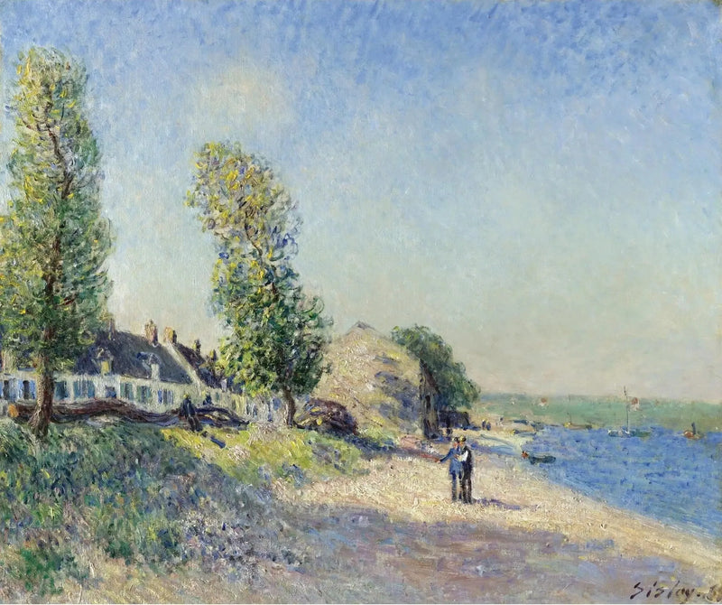 San Mamés por la mañana - Alfred Sisley