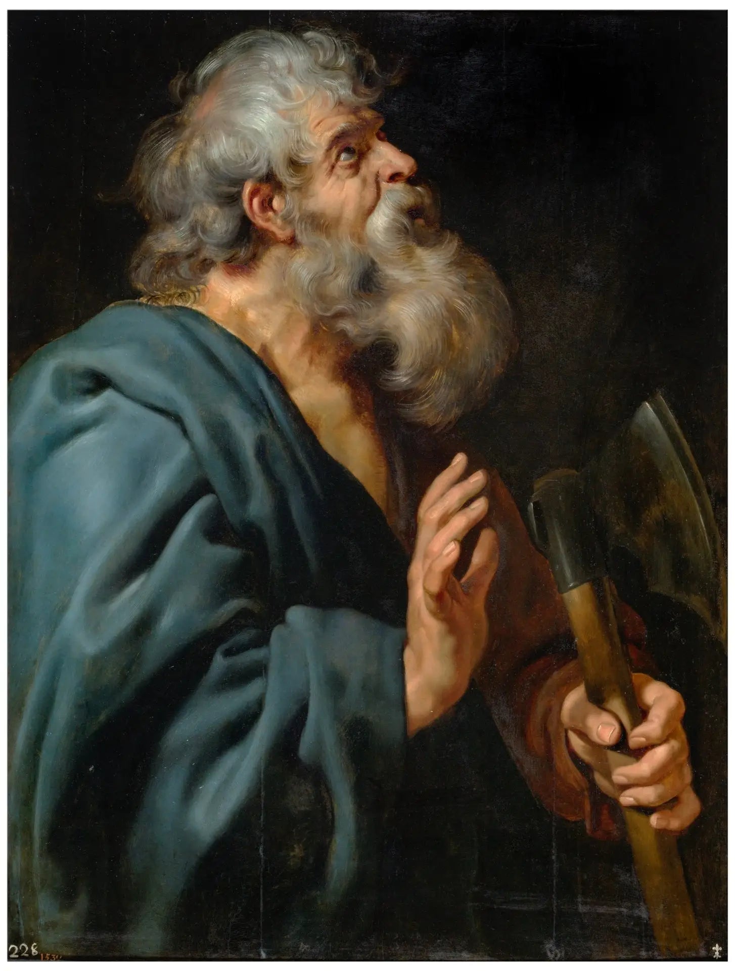 Saint Mathias - Peter Paul Rubens image 1 copie de tableau peinte à la main