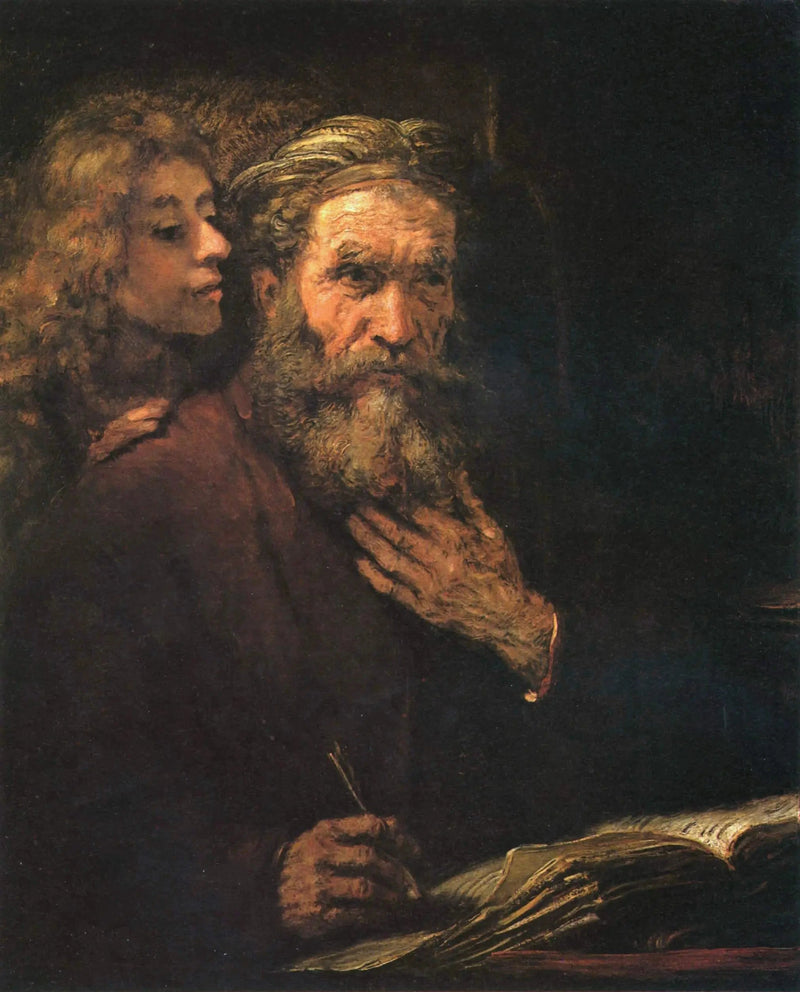 San Mateo y el ángel - Rembrandt