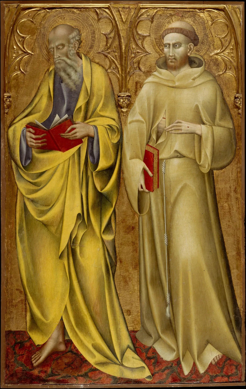 San Mateo y San Francisco - Giovanni di Paolo