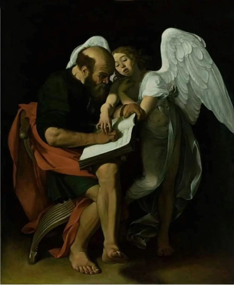San Mateo y el Ángel - Caravaggio