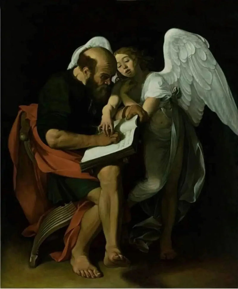 San Mateo y el Ángel - Caravaggio